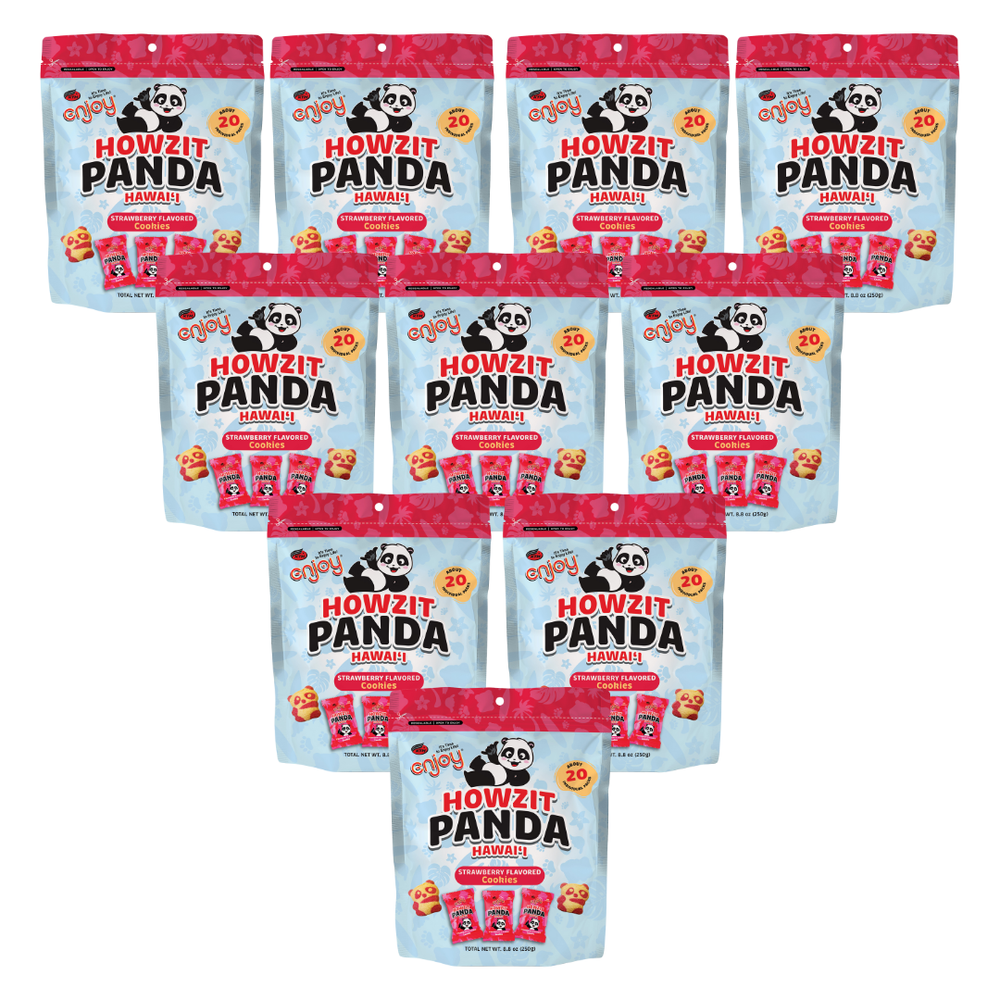Howzit Panda Hawaii Strawberry | Enjoy Snacks